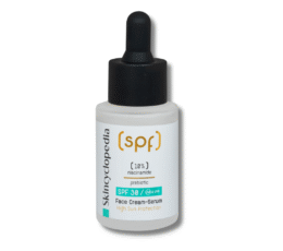 Crema-Serum Facial con Protección Solar SPF 30 Anti-Imperfecciones con 10% Niacinamida, Prebiótico y Complejo Matificante – 30ml